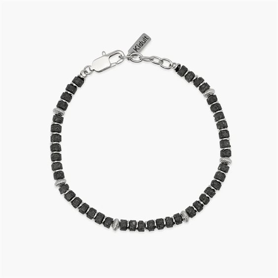 Bracciale Kidult Uomo Kidult Style Uomo in Acciaio chirurgico (316L) Pietra lavica 831180 - 831180